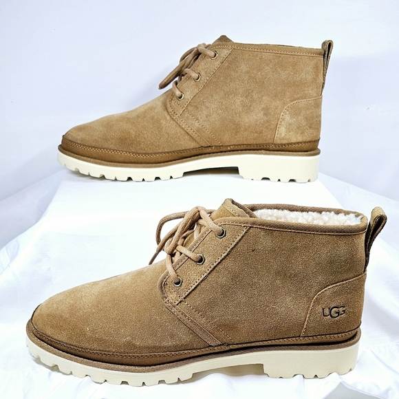 Sz 11 Men's UGG Neuland boot suede chestnut brown - Picture 7 of 7